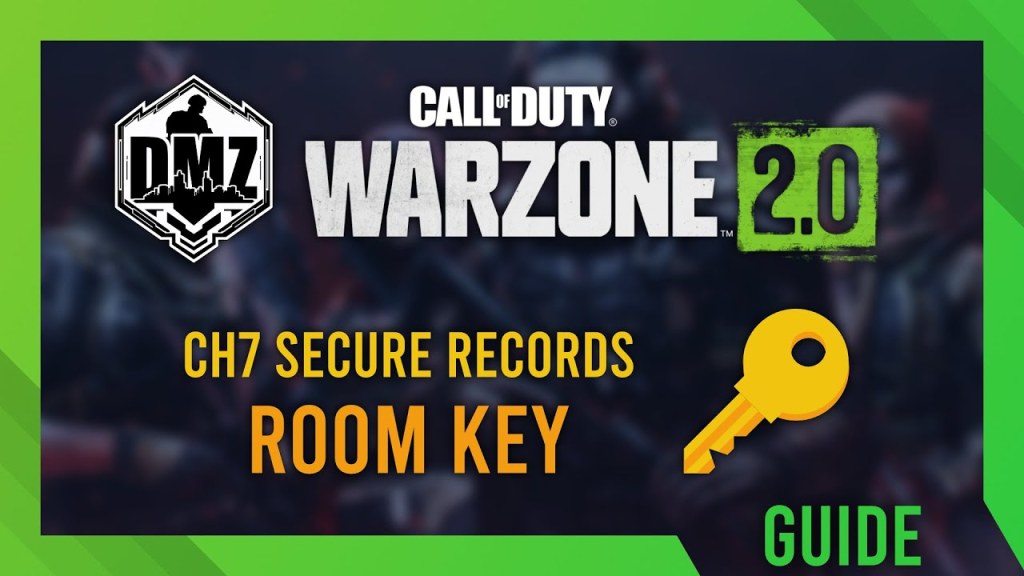 Picture of: CH Secure Records Room Key  Location Guide  DMZ Guide  Simple